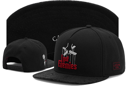 DATNEWDRIP I Got Enemies Snapback Baseball Hat