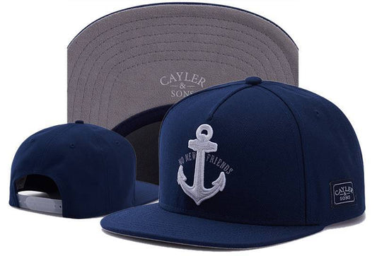 DATNEWDRIP Anchor Snapback Baseball Hat