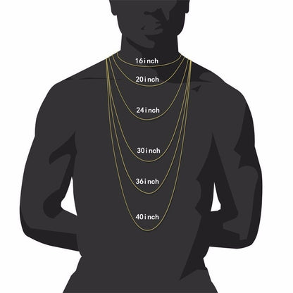8-18mm wide stainless steel cuban Miami chains necklaces CZ Zircon box lock big heavy gold chain for men Hip Hop Rock jewelry - DATNEWDRIP