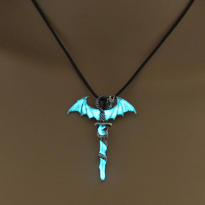 Luminous Twisted Dragon Pendant - DATNEWDRIP