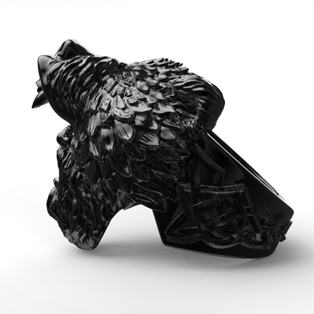 Viking Bearman Celtic Ring - DATNEWDRIP