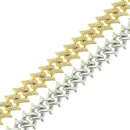 Iced Out Thorn Bracelet