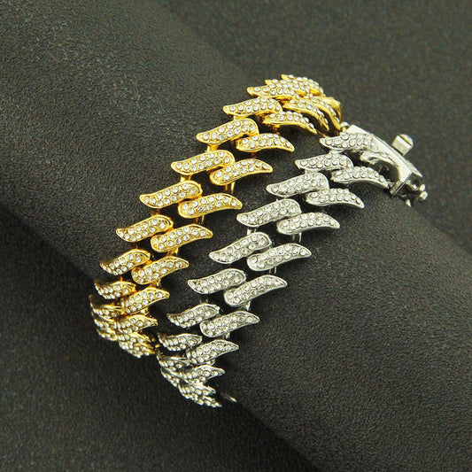 Iced Out Thorn Bracelet