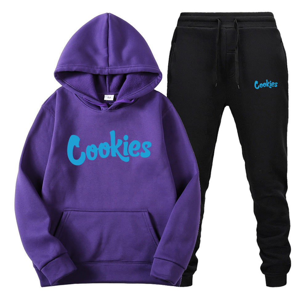Cookies Hoodie & Sweatpants 2 Piece Suit Set