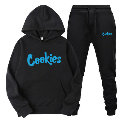 Cookies Hoodie & Sweatpants 2 Piece Suit Set