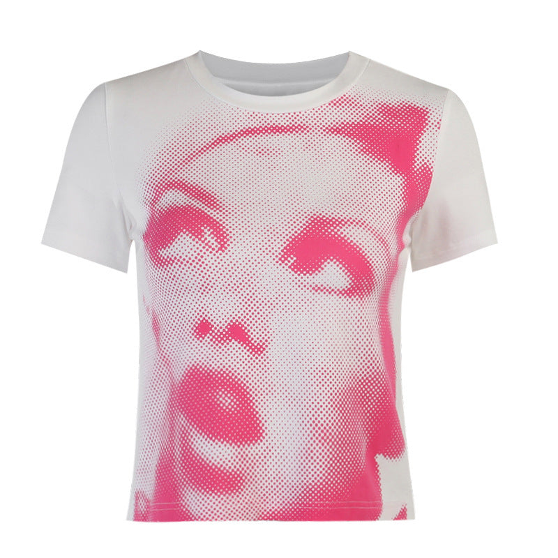 Hip Hop Face T-Shirt - Womens - DATNEWDRIP