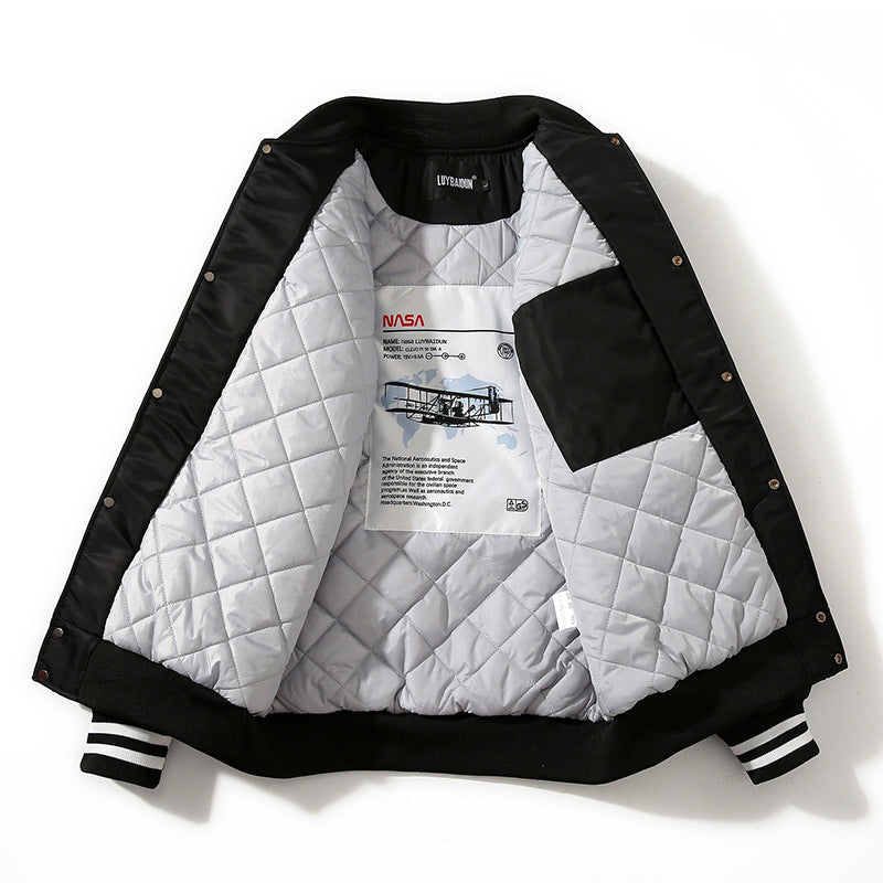 Hip Hop Baseball Style Jacket - Mens - DATNEWDRIP