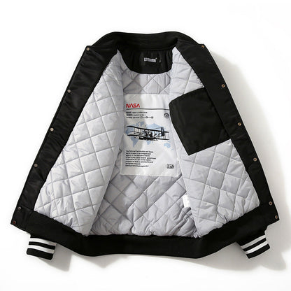 Hip Hop Baseball Style Jacket - Mens - DATNEWDRIP