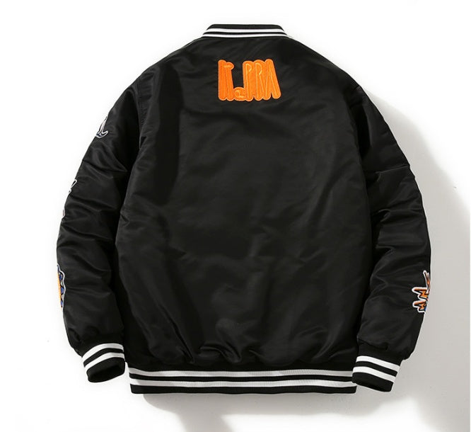 Hip Hop Baseball Style Jacket - Mens - DATNEWDRIP