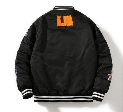Hip Hop Baseball Style Jacket - Mens - DATNEWDRIP
