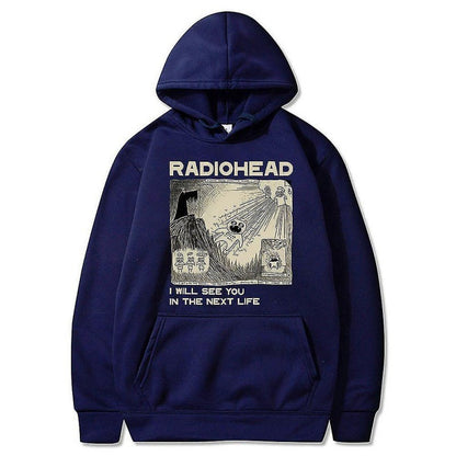 Radiohead Hoodie - Mens
