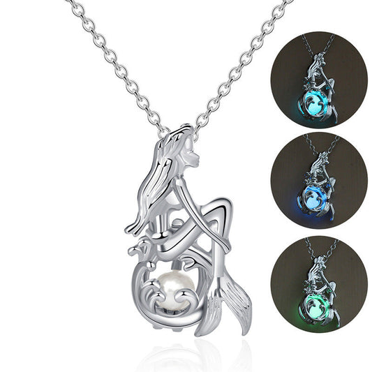Luminous Mermaid Pendant - DATNEWDRIP