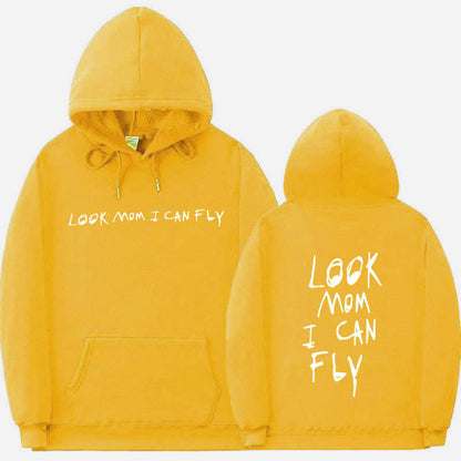Look Mom I Can Fly Hoodie - Mens