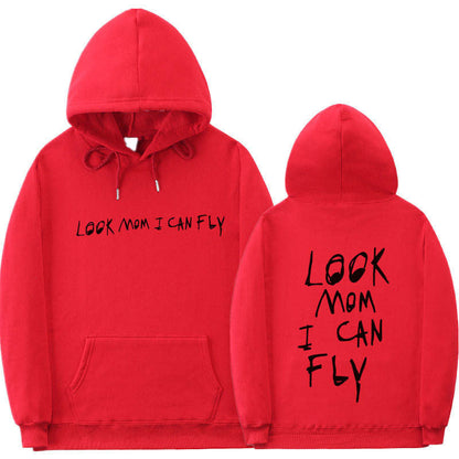 Look Mom I Can Fly Hoodie - Mens