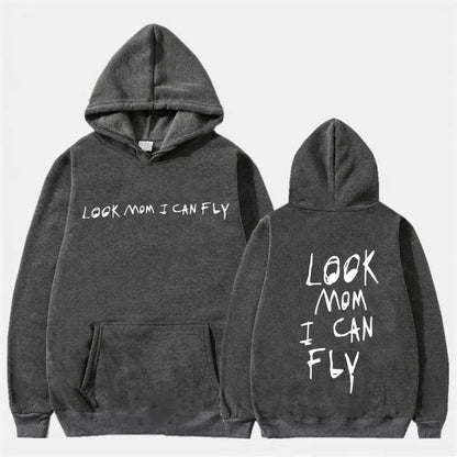 Look Mom I Can Fly Hoodie - Mens
