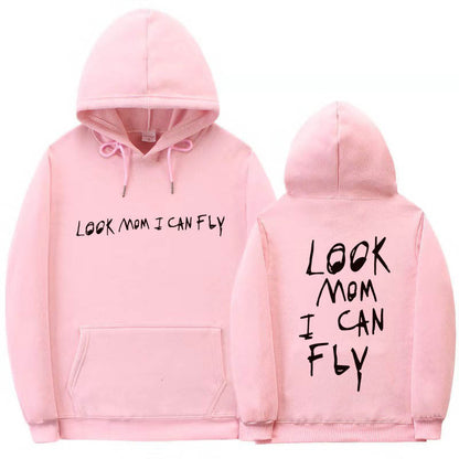 Look Mom I Can Fly Hoodie - Mens