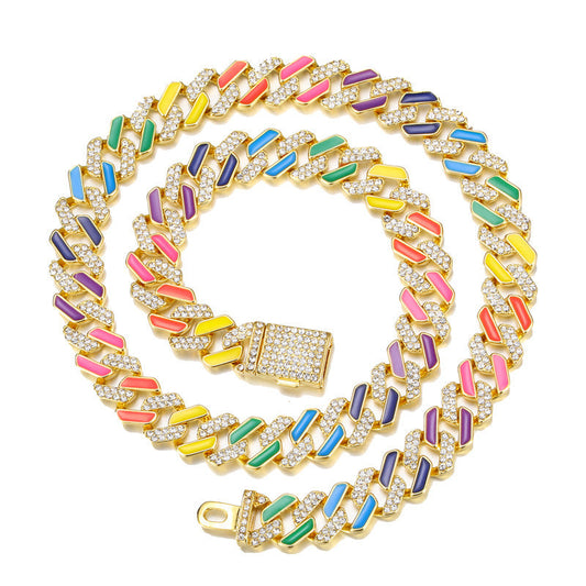 Multi Colored Rainbow Chain - DATNEWDRIP