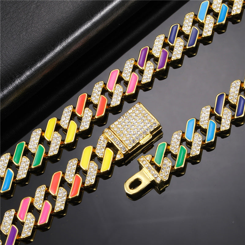 Multi Colored Rainbow Chain - DATNEWDRIP