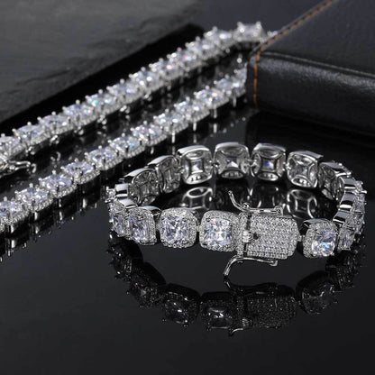 Iced Out Sugar Rock Large Gem Chain - DATNEWDRIP