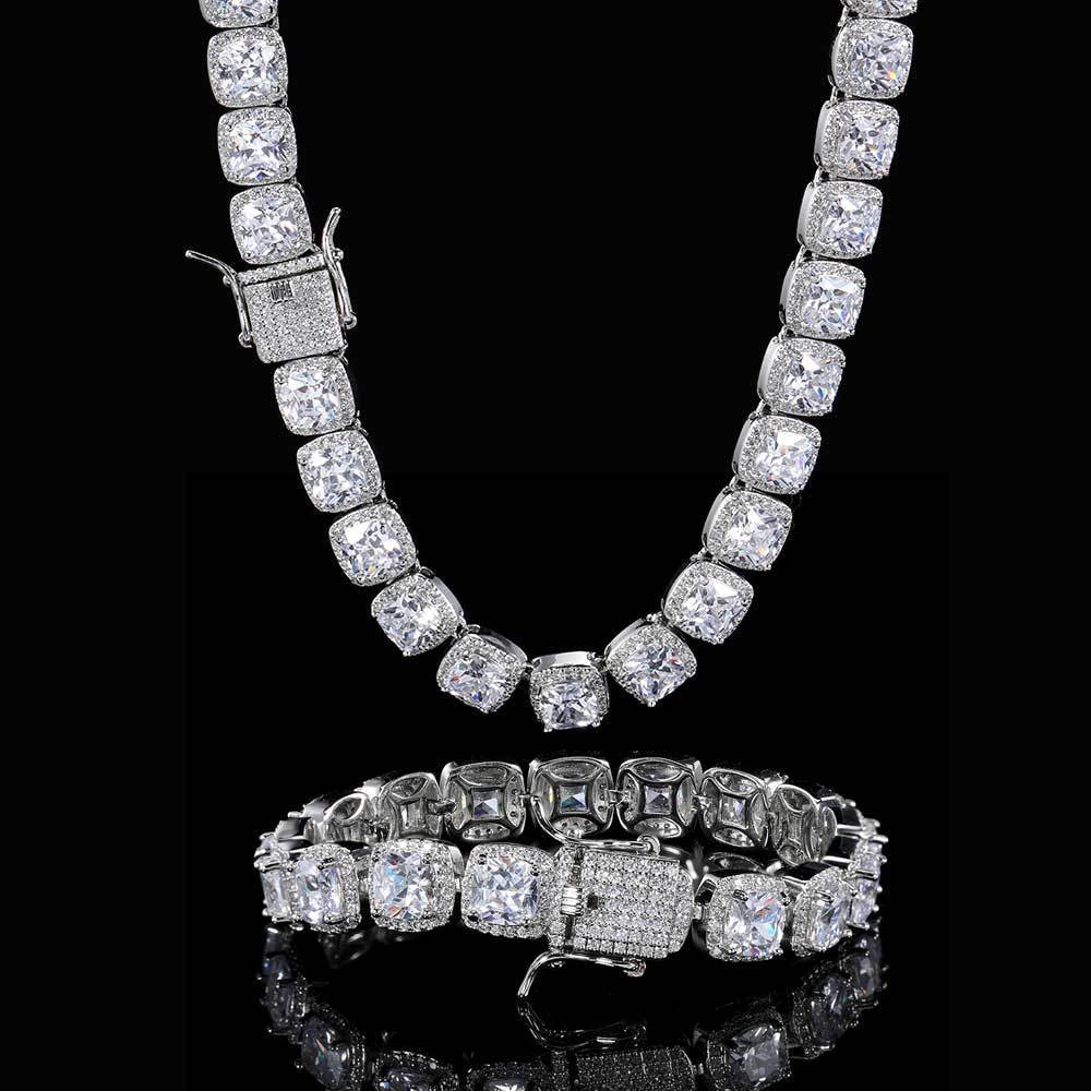 Iced Out Sugar Rock Large Gem Chain - DATNEWDRIP
