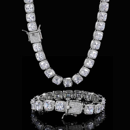 Iced Out Sugar Rock Large Gem Chain - DATNEWDRIP