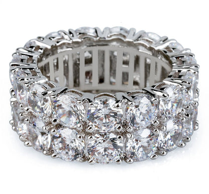 Iced Out Double Row Ring - DATNEWDRIP