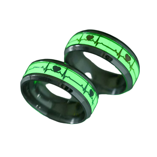 Luminous Heart Beat Ring - DATNEWDRIP