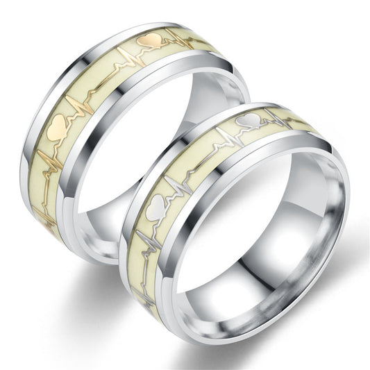 Luminous Heart Beat Ring - DATNEWDRIP