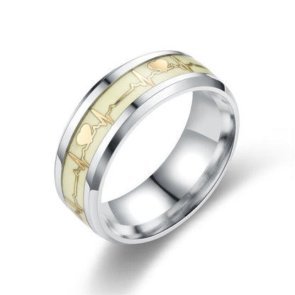 Luminous Heart Beat Ring - DATNEWDRIP