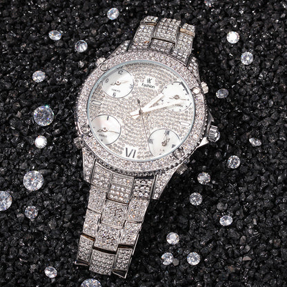 Iced Out 4 Corners Of The World Watch - DATNEWDRIP