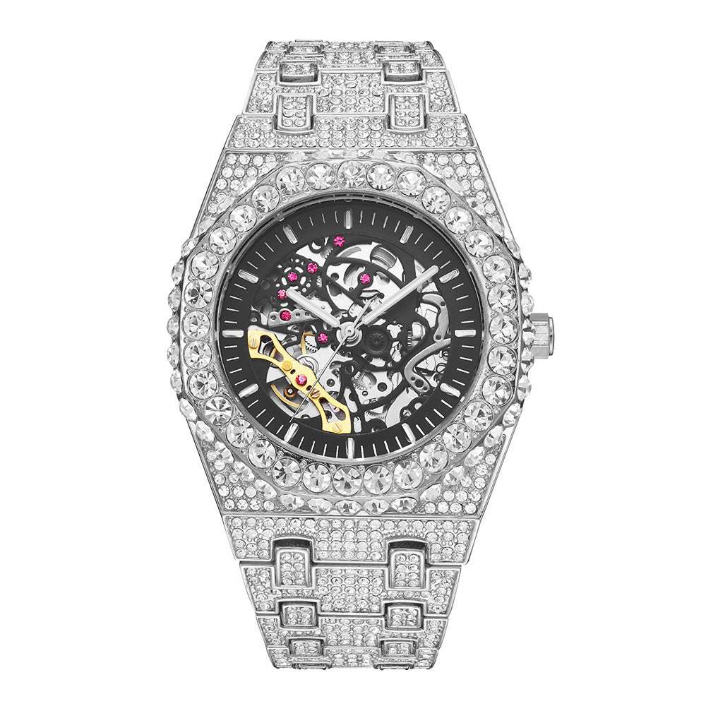Iced Out Mechanical Watch