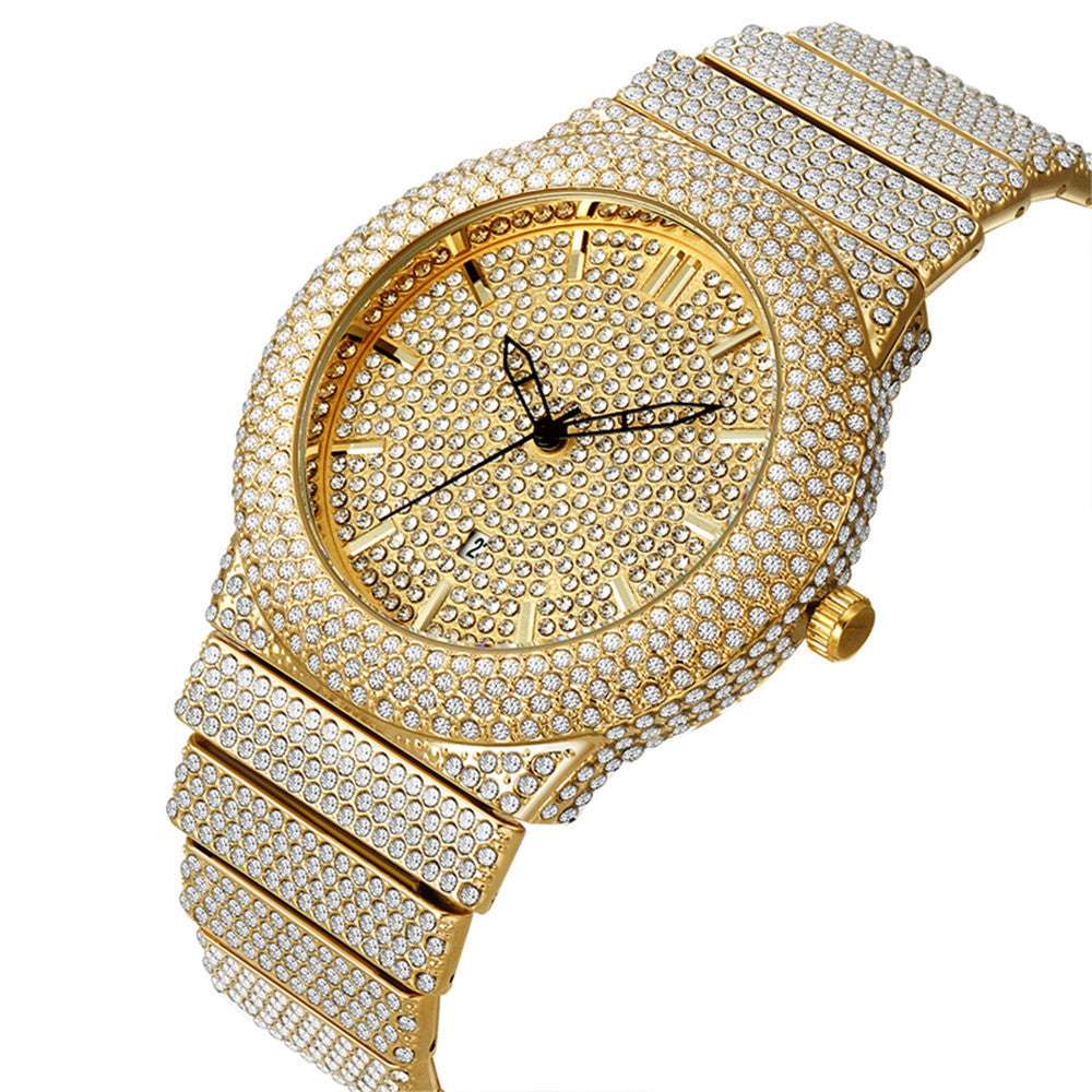 Iced Out Mini Gem Studded Watch