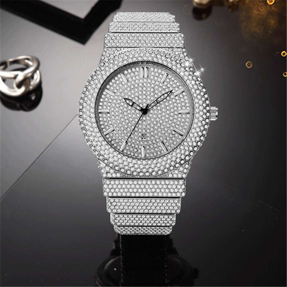 Iced Out Mini Gem Studded Watch
