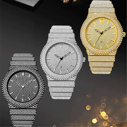Iced Out Mini Gem Studded Watch