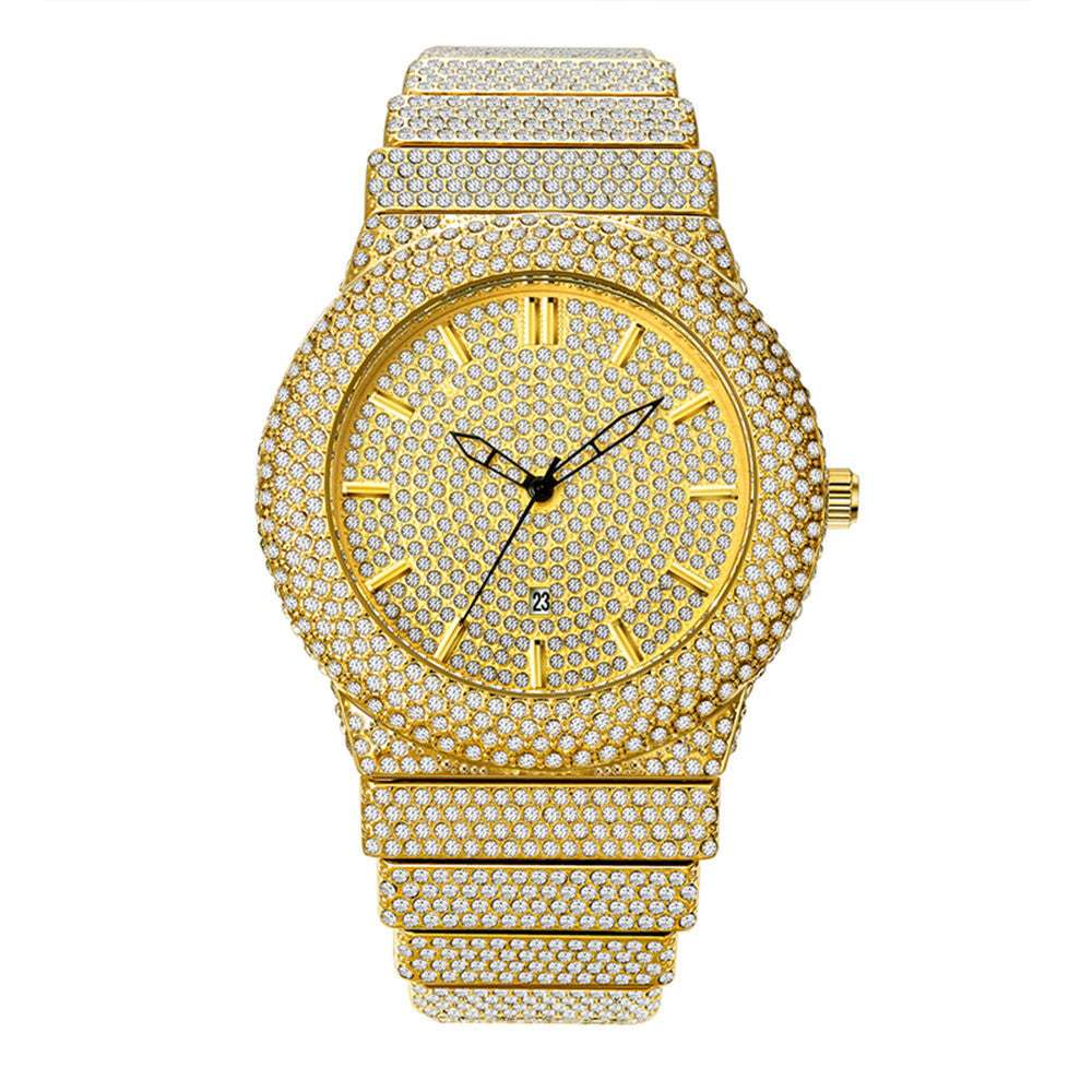 Iced Out Mini Gem Studded Watch