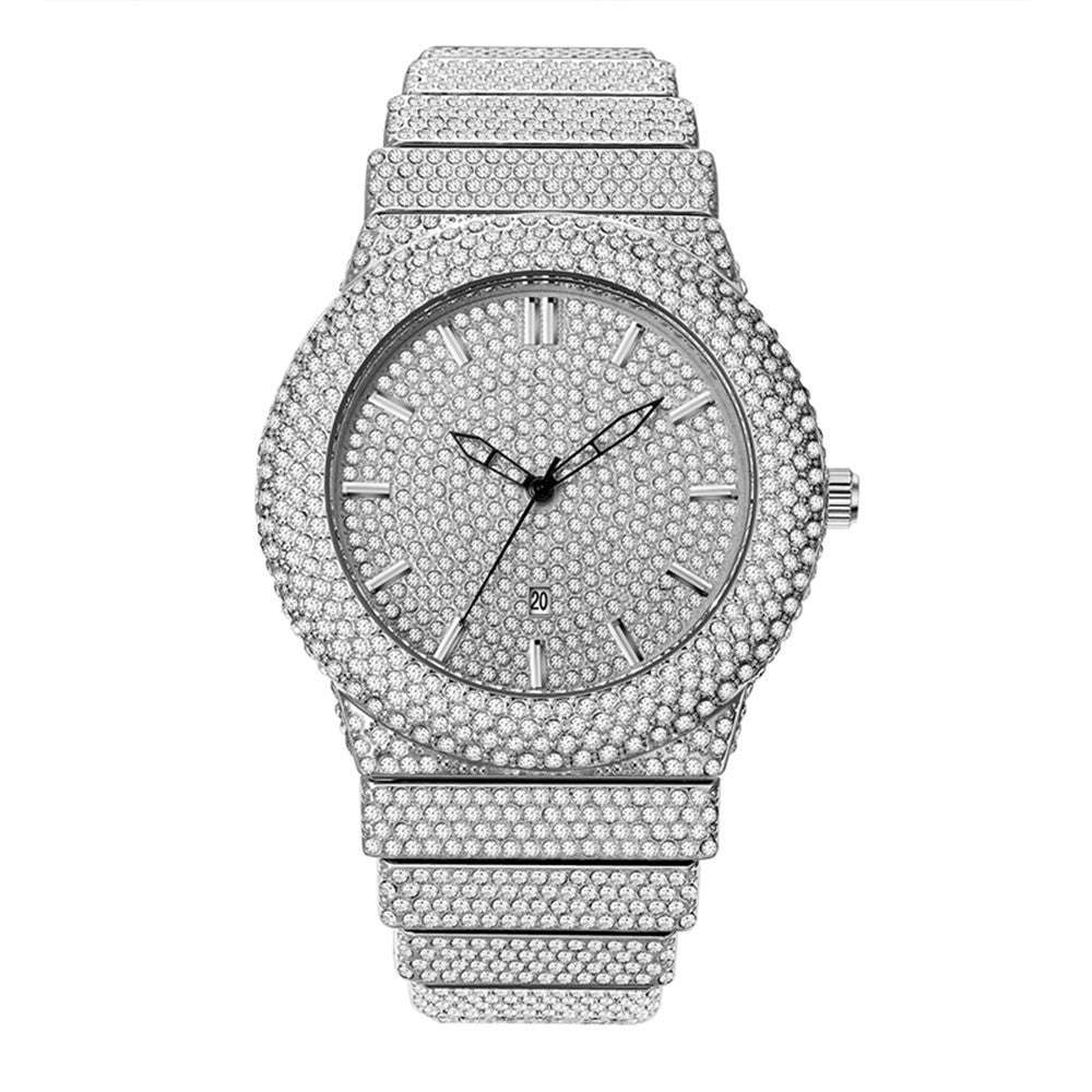 Iced Out Mini Gem Studded Watch
