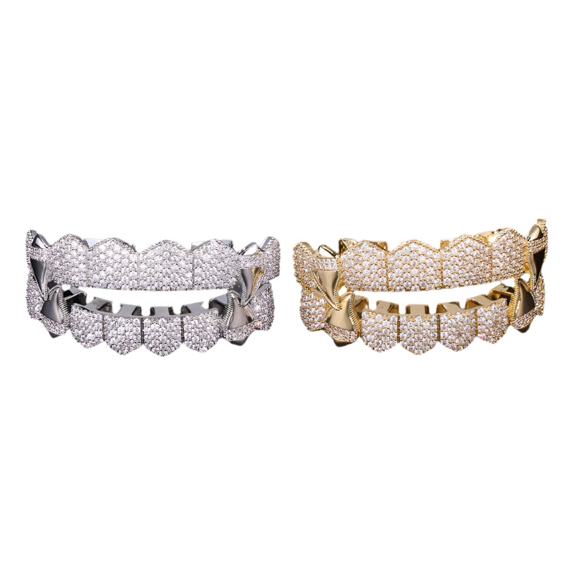 Iced Out Fanged Grillz