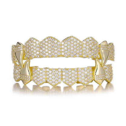 Iced Out Fanged Grillz