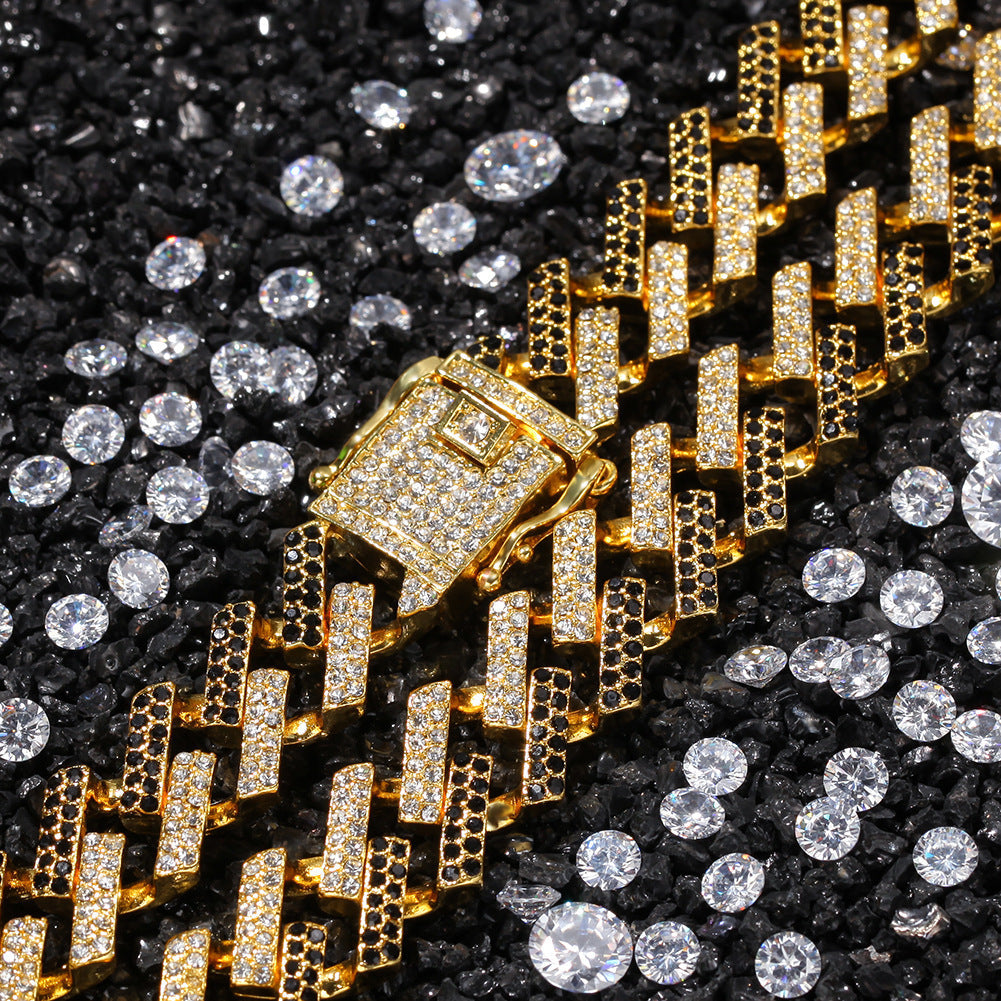 Blue Hip Hop Cuban Chain - DATNEWDRIP
