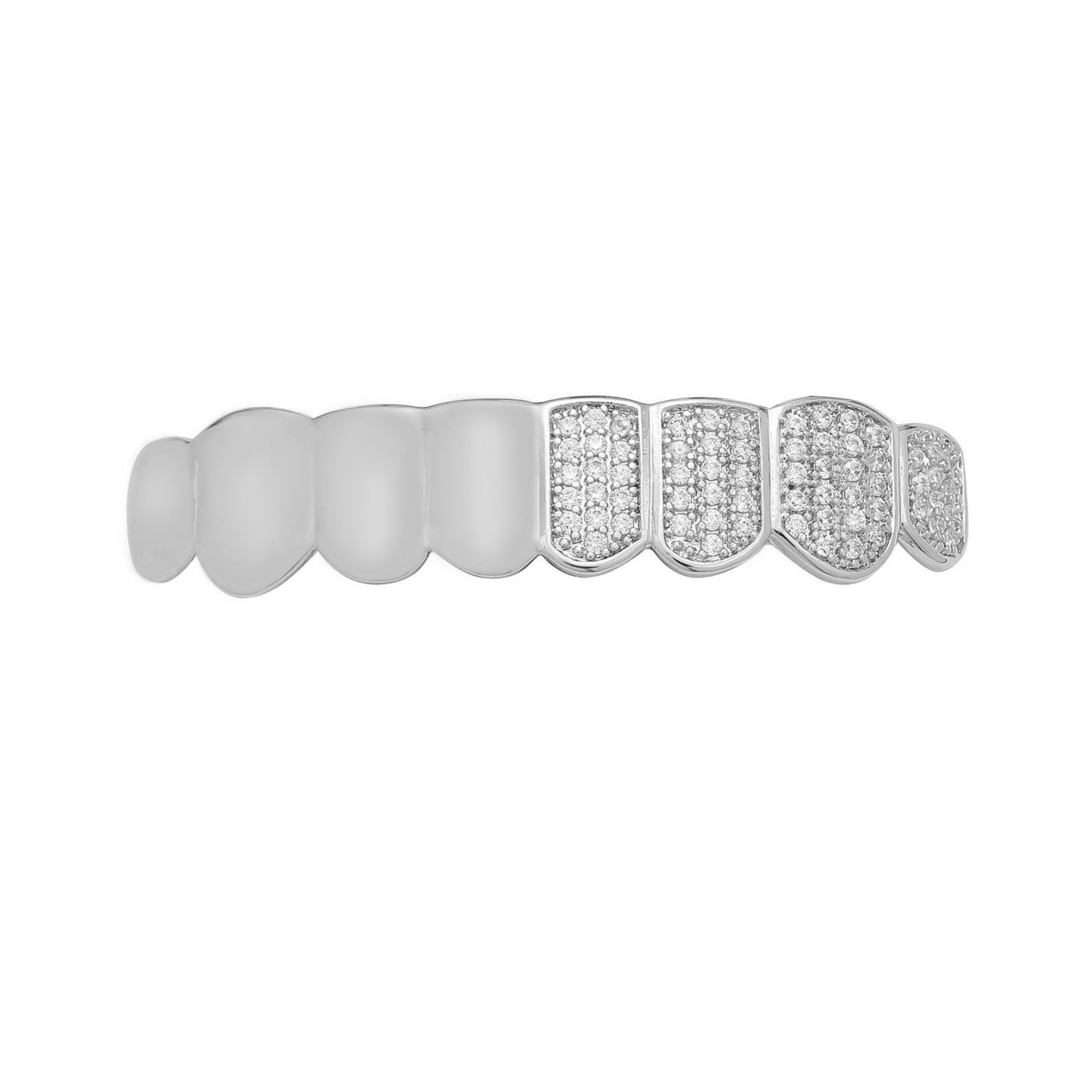 Half N Half Iced Out Grillz