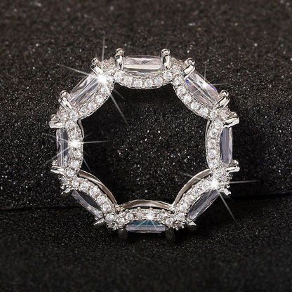 Iced Out Large Gem Ring - DATNEWDRIP