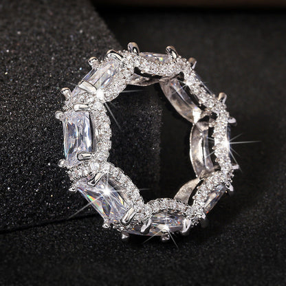 Iced Out Large Gem Ring - DATNEWDRIP