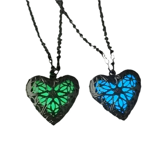 Luminous Glowing Heart Pendant - DATNEWDRIP