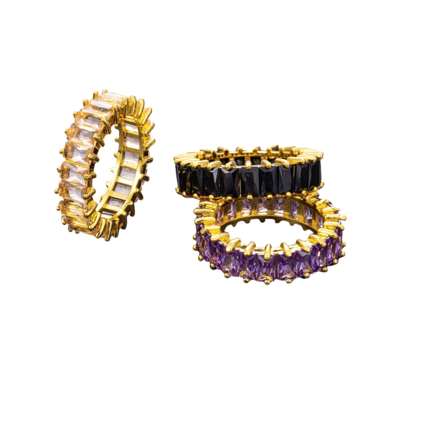 Iced Out Baguette Ring - DATNEWDRIP