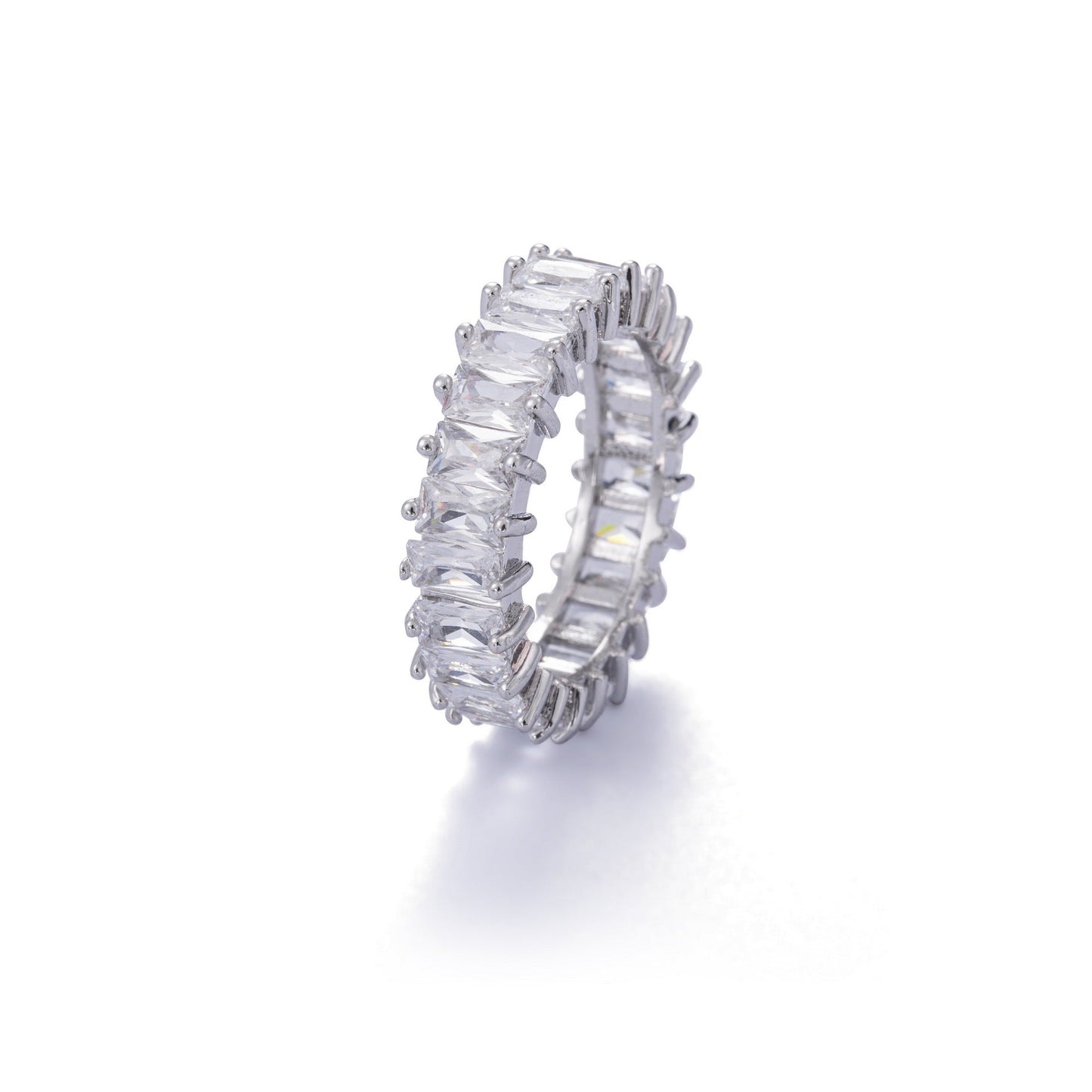 Iced Out Baguette Ring - DATNEWDRIP