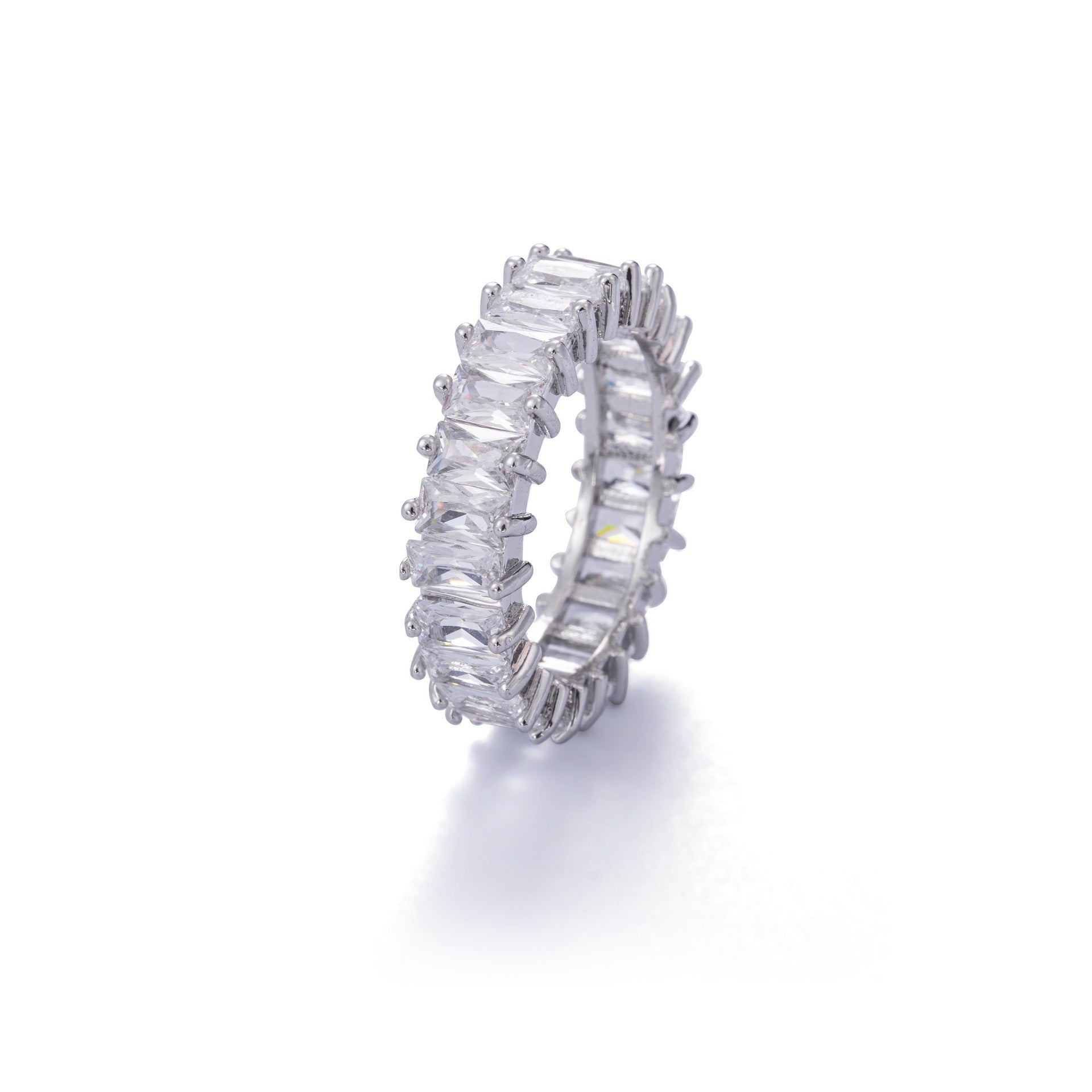 Iced Out Baguette Ring - DATNEWDRIP