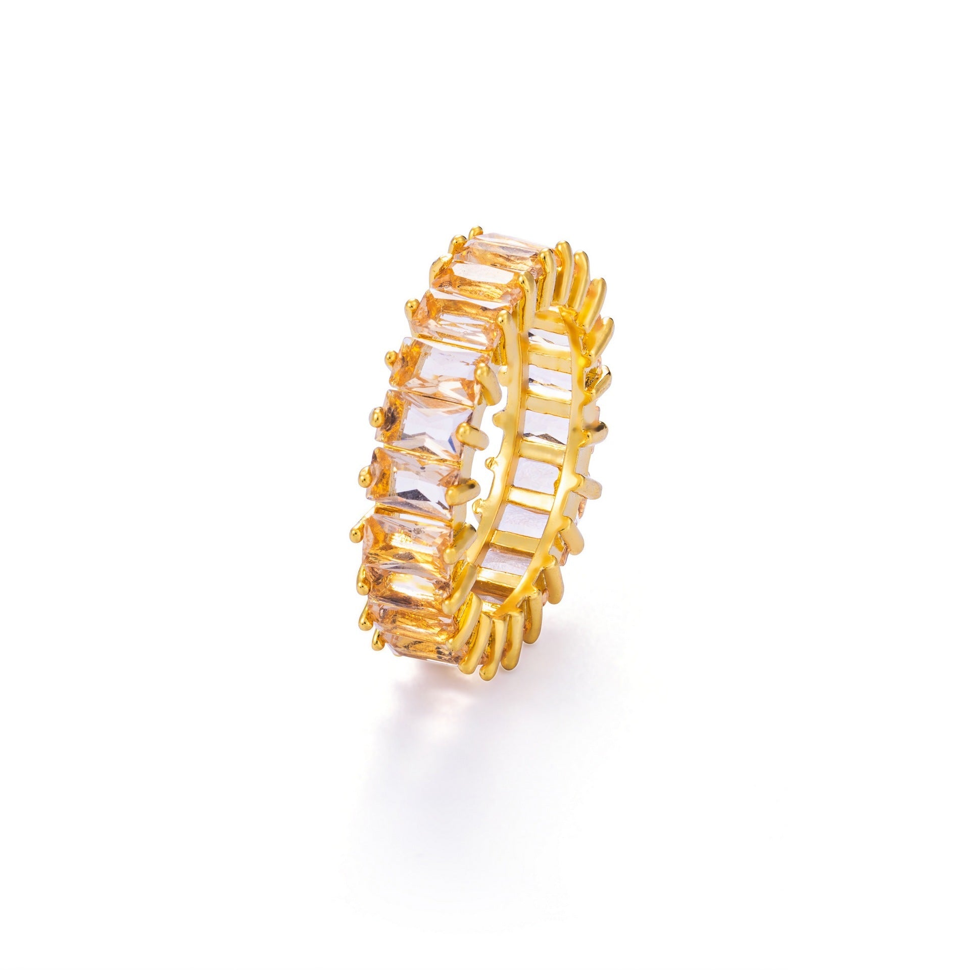 Iced Out Baguette Ring - DATNEWDRIP