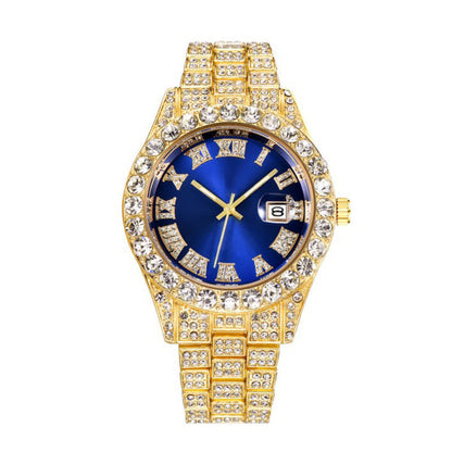 Iced Out Large Stone Watch