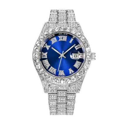 Iced Out Large Stone Watch