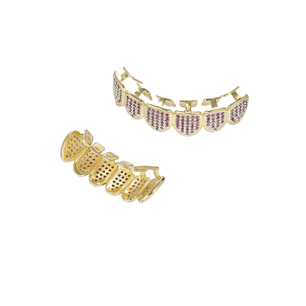 Iced Out Purple Gem Grillz